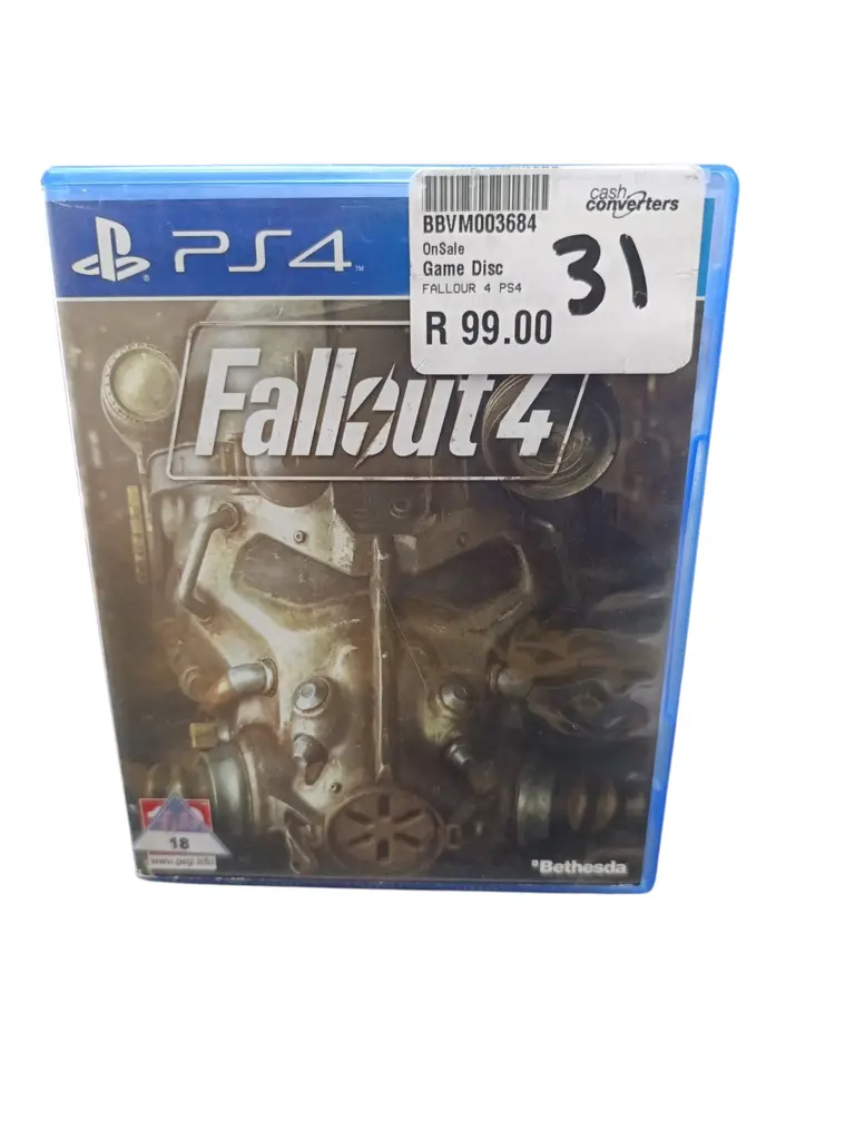 Ps4 Game- Fallour 4 - View 2
