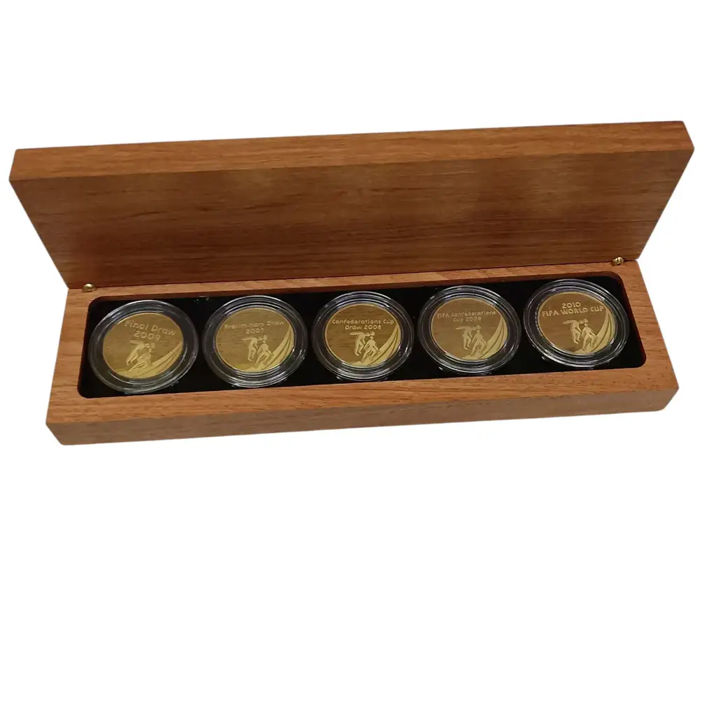 Gold Plated Fifa World Cup Coins - View 2