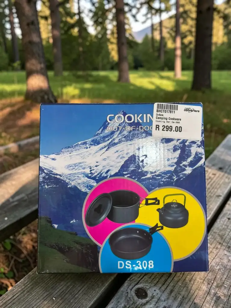 Camping Cookware Set, Aluminum Outdoor Portable Cooking Gear - View 2