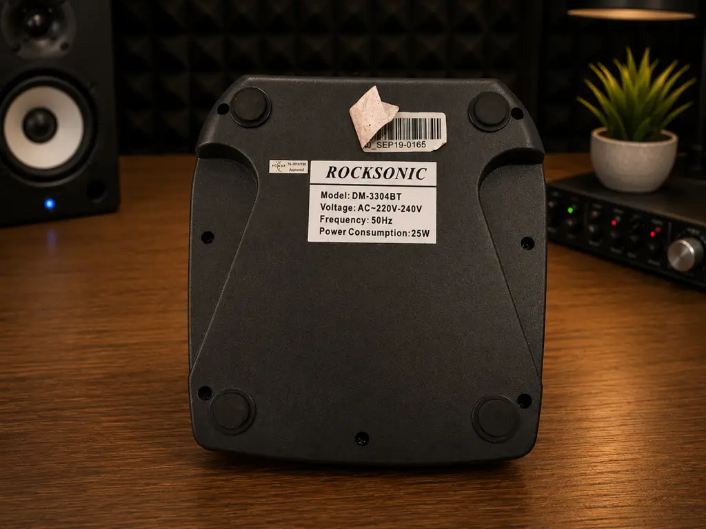 Rocksonic Dm-3304Bt Professional Mixing Console - View 3