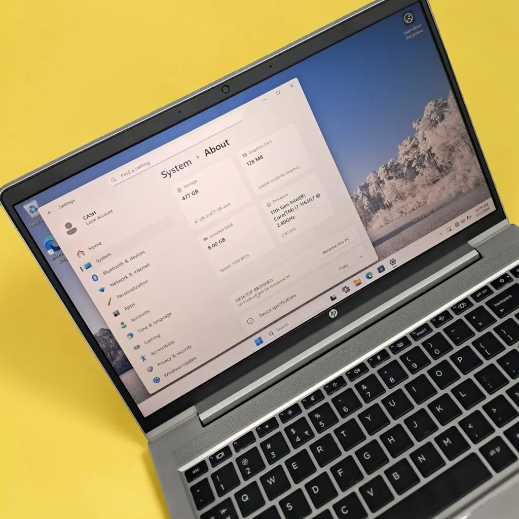 Hp Probook 440 G8 14-Inch Core I7 512Gb Ssd Laptop - View 2