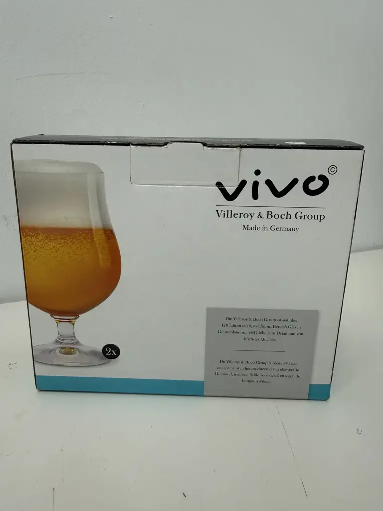2X Vivo Beer Glasses - View 2