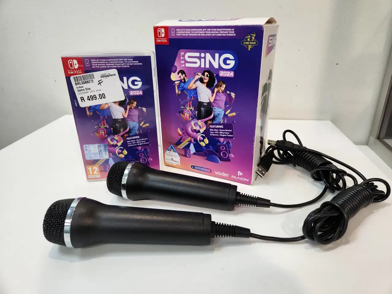Nintendo Switch Lets Sing 2024 Game Bundle