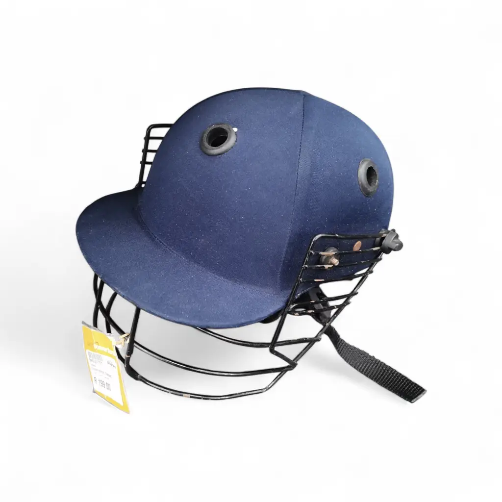 Blue Cricket Helmet