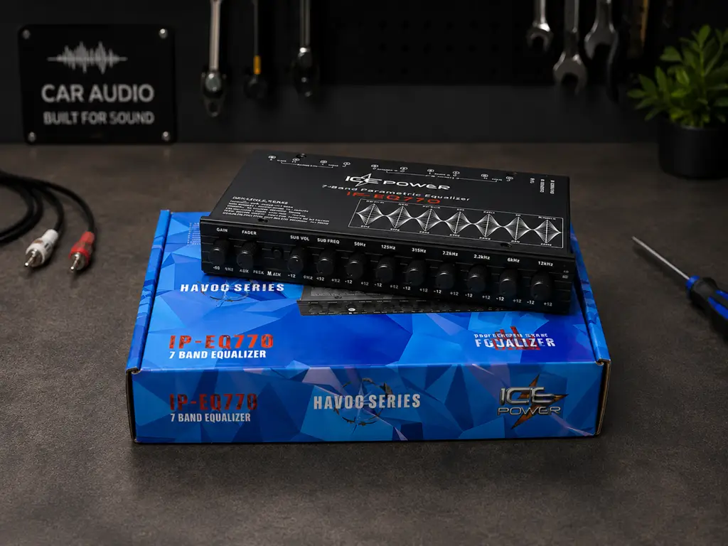 Ice Power Ipeq770 | 7-Band Car Audio Equalizer