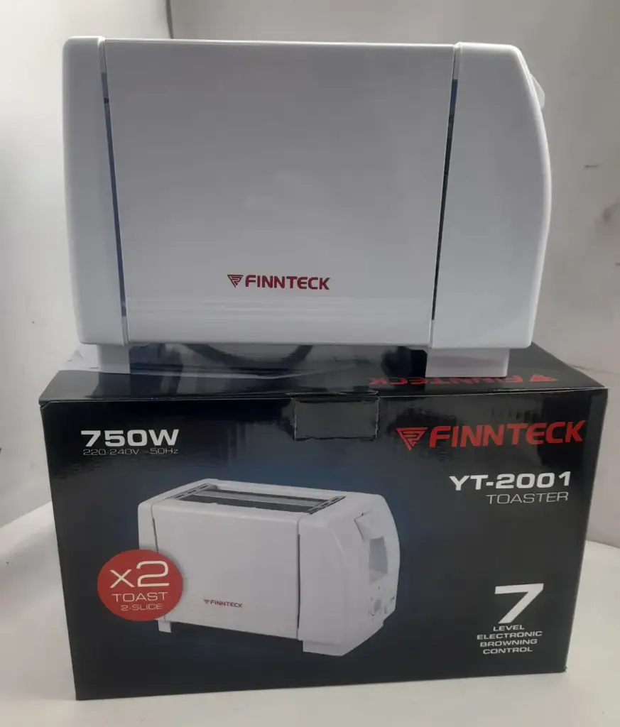 Finnteck Yt-2001 750 W Electric Pop Up Toaster (White) - View 3