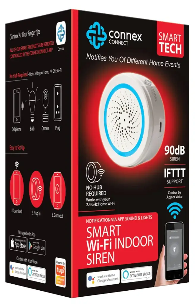 Connex Smart Wifi Indoor Siren