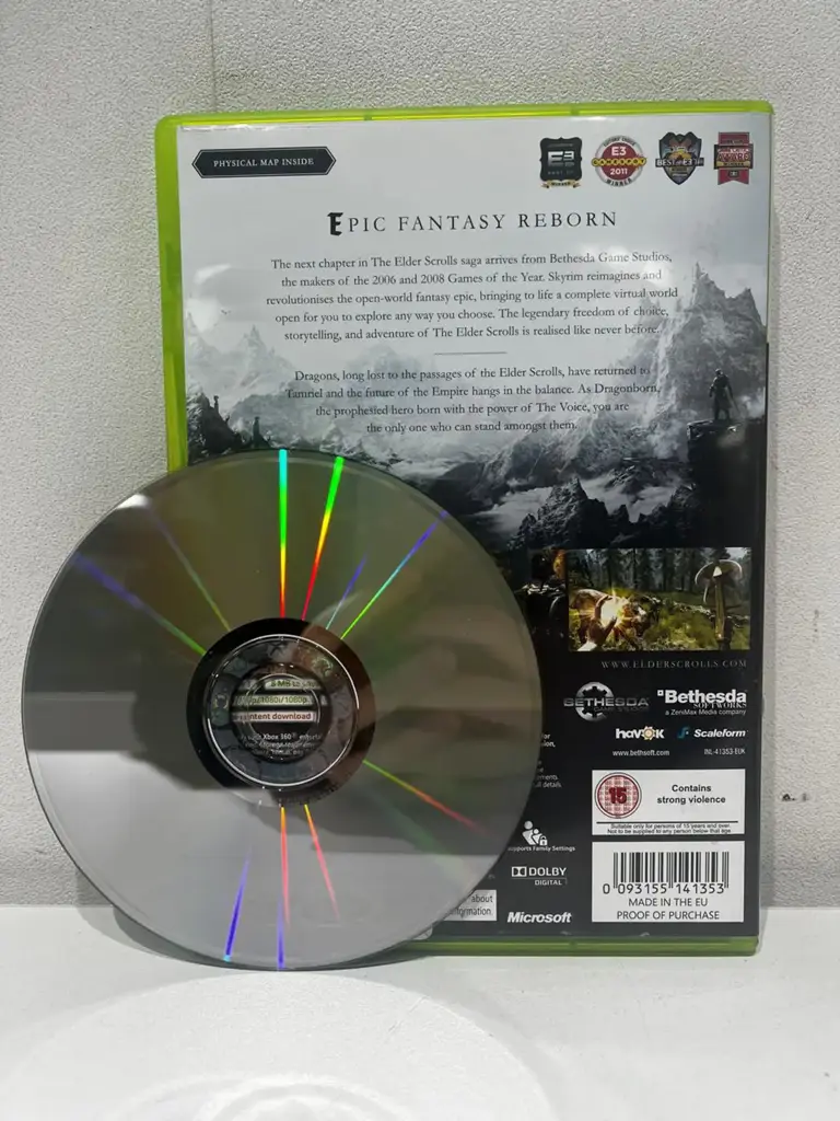 Xbox 360 Skyrim The Elder Scrolls V - View 3