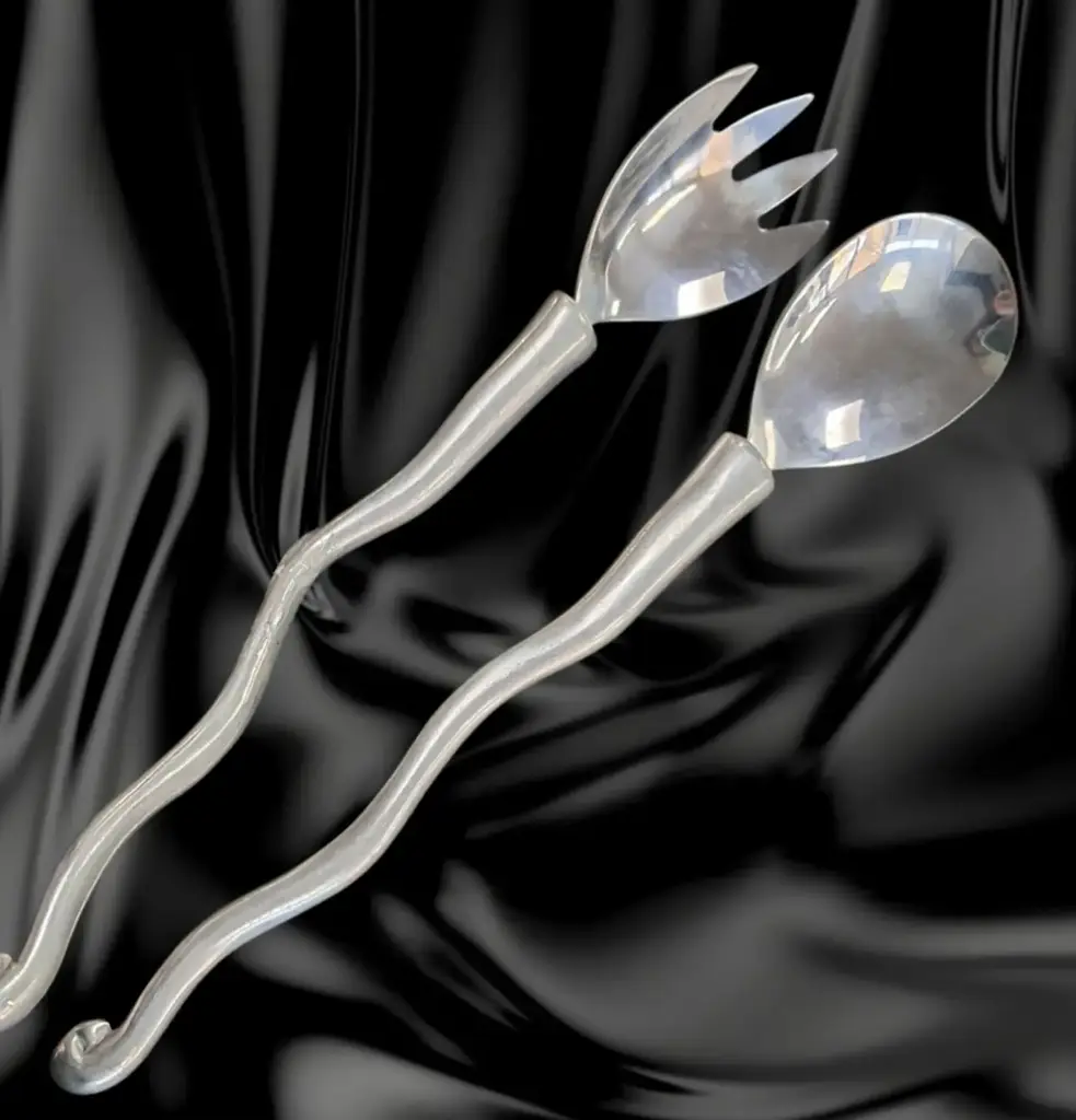 Carol Boyes Salad Spoon And Fork Set