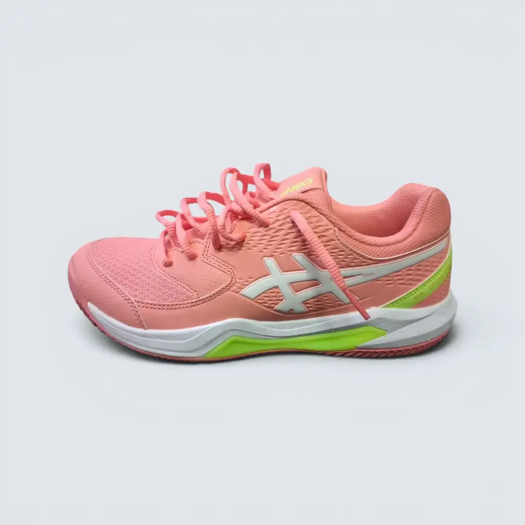 Asics Gel-Dedicate 8 Women's Padel Shoes – Guava/White - View 3