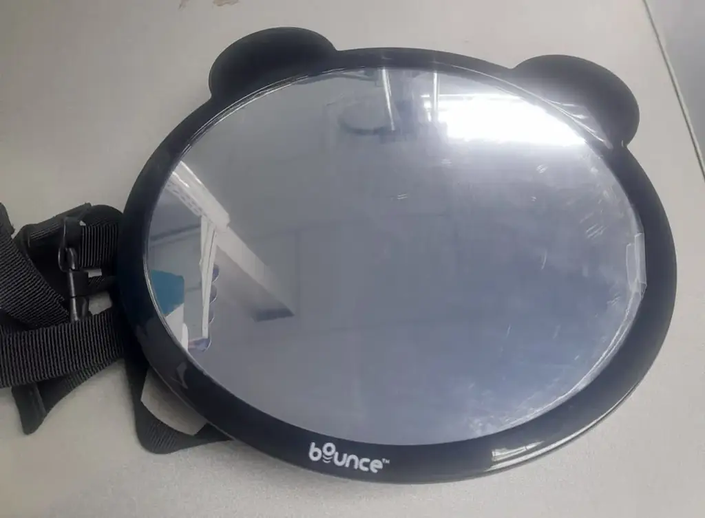 Baby Car Mirror, Safety Car Seat Mirror With Wide Clear View - Black - View 3