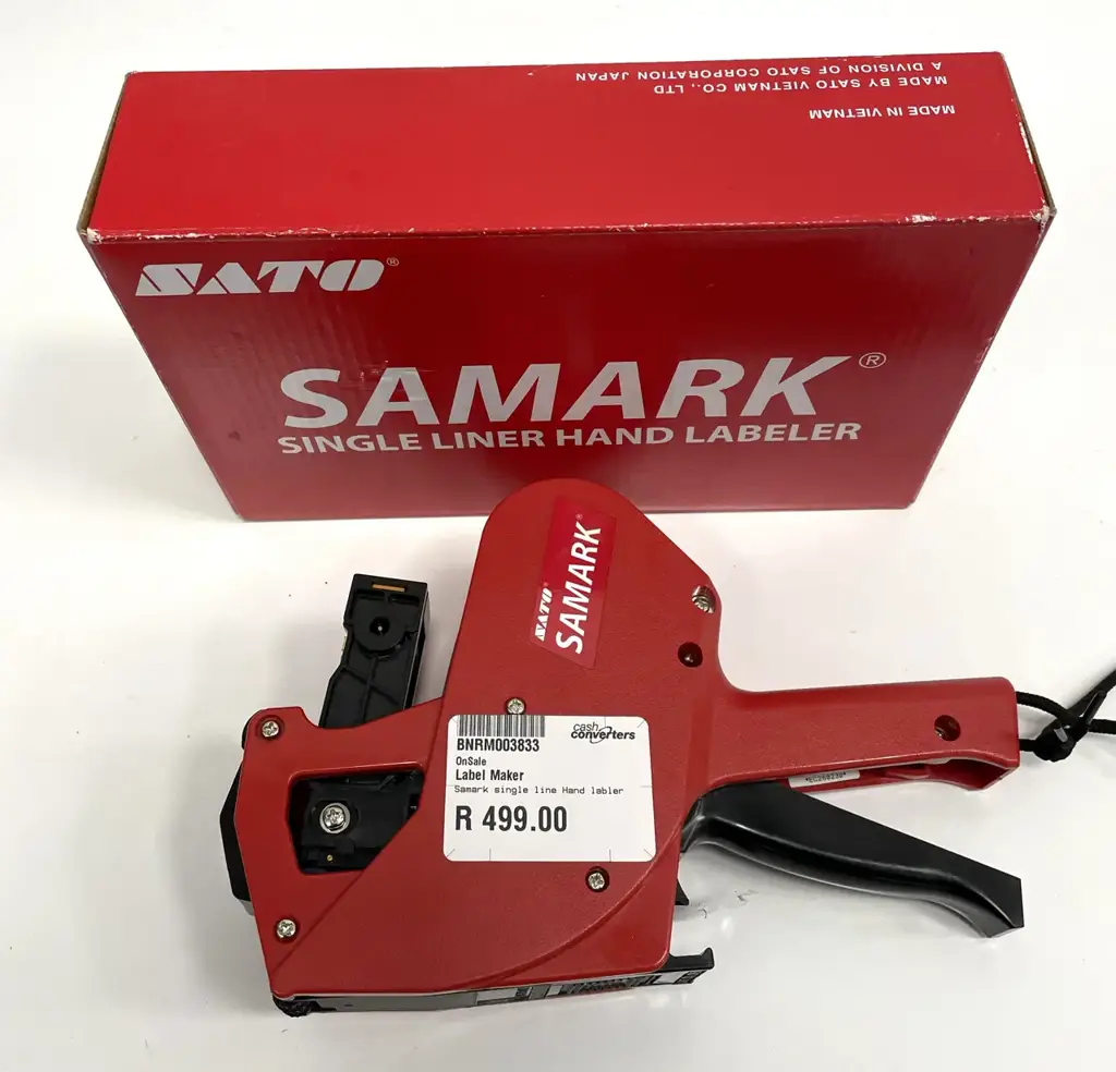 Samark Single Liner Hand Labeler - View 2