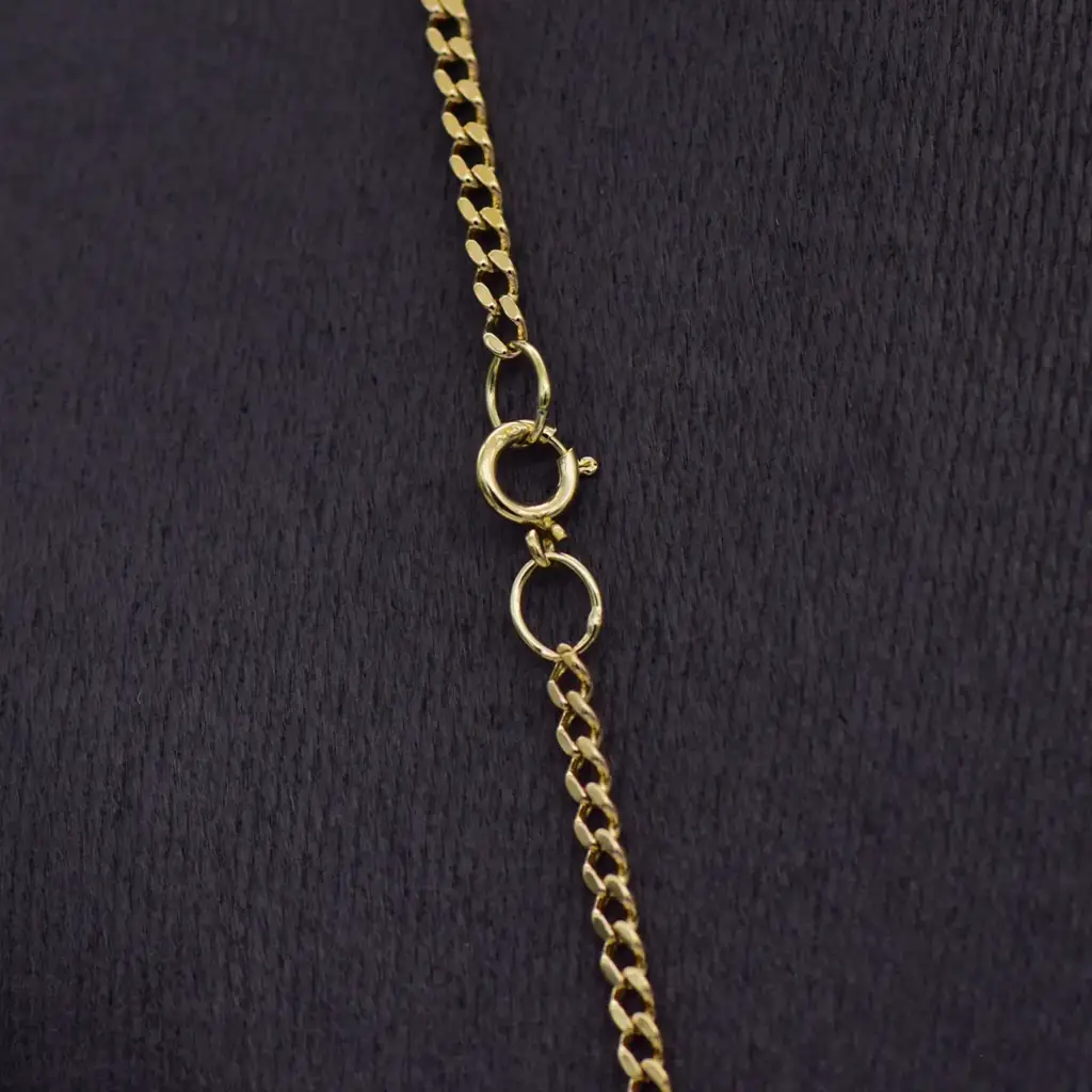 9ct Yellow Gold Chain Curb-Link - View 3