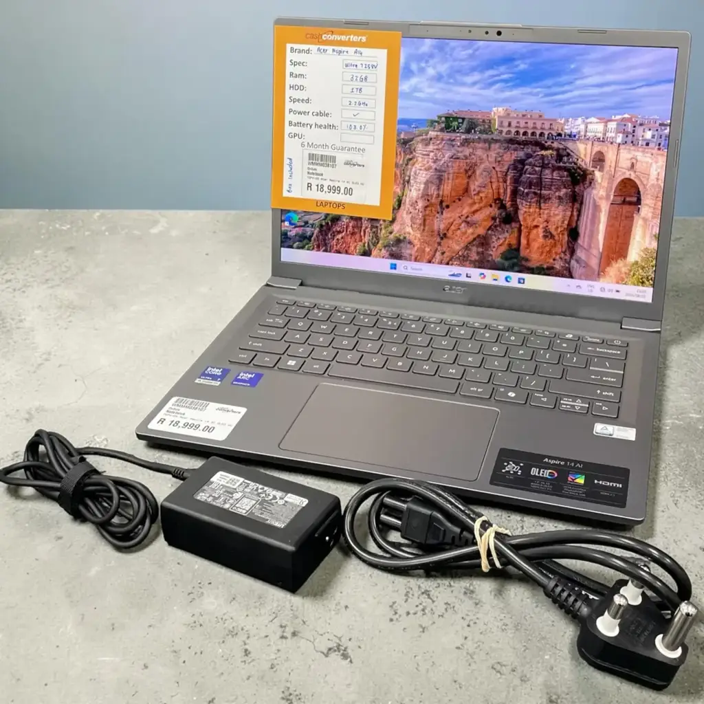 Acer Aspire 14 Ai Oled Wuxgai7 258V 32Gb 1Tb Tablet