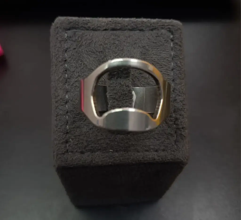 Men’S Stainless Steel Signet Ring