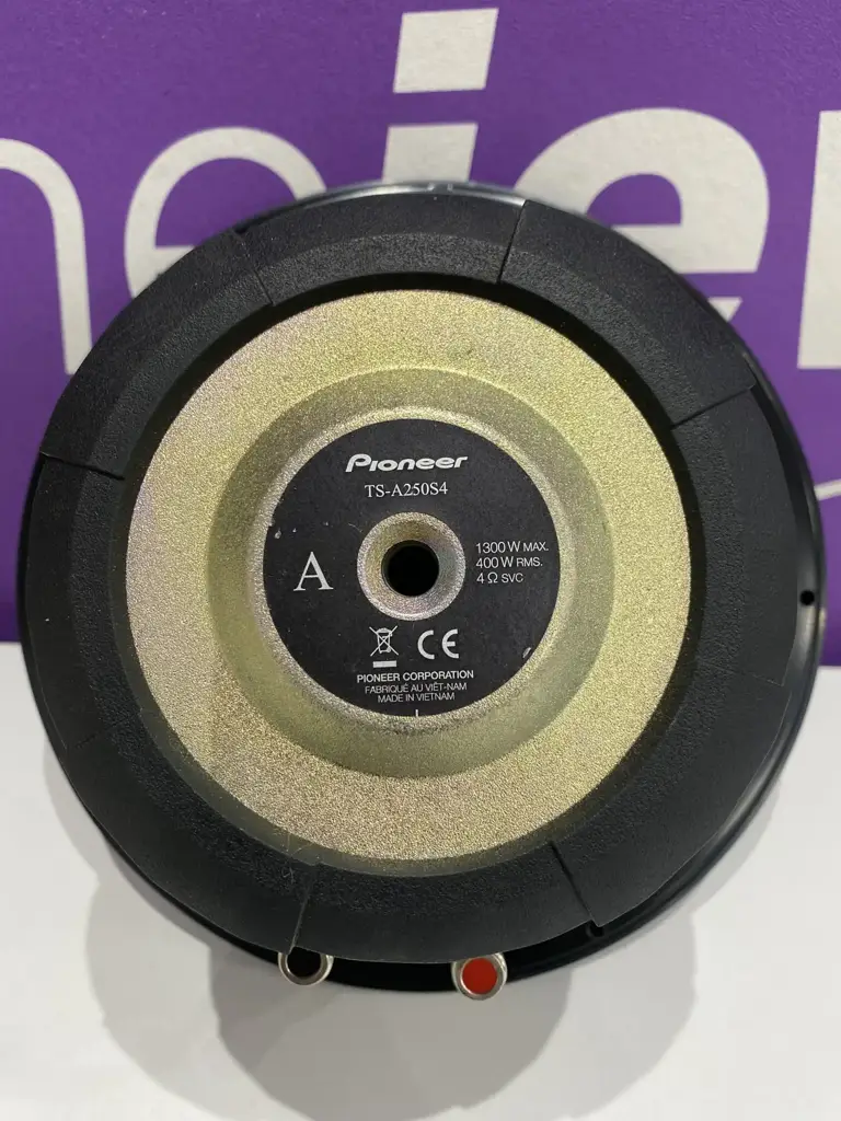 Pioneer Ts-A250s4 Car Subwoofer - View 3