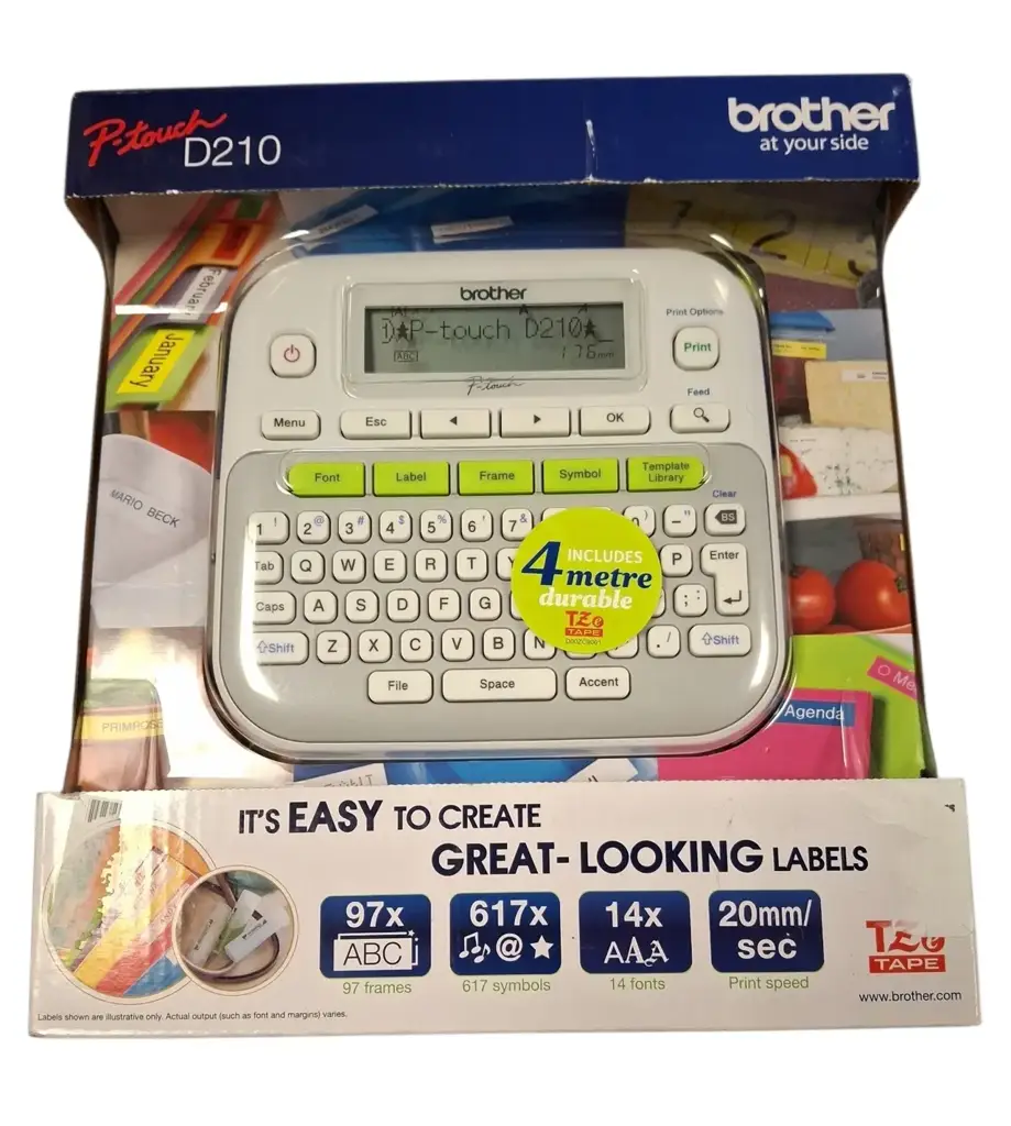 Brother P-Touch D210 Label Printer