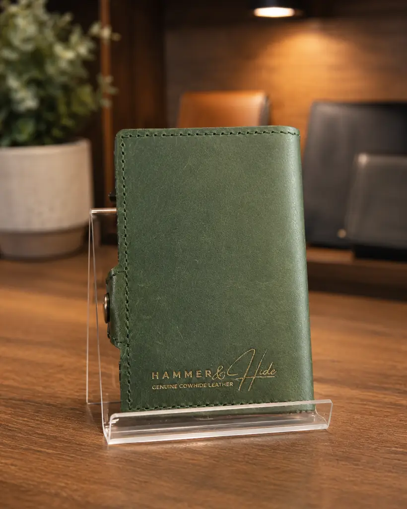 Hammer & Hide Genuine Cowhide Leather Card Holder – Second Hand
