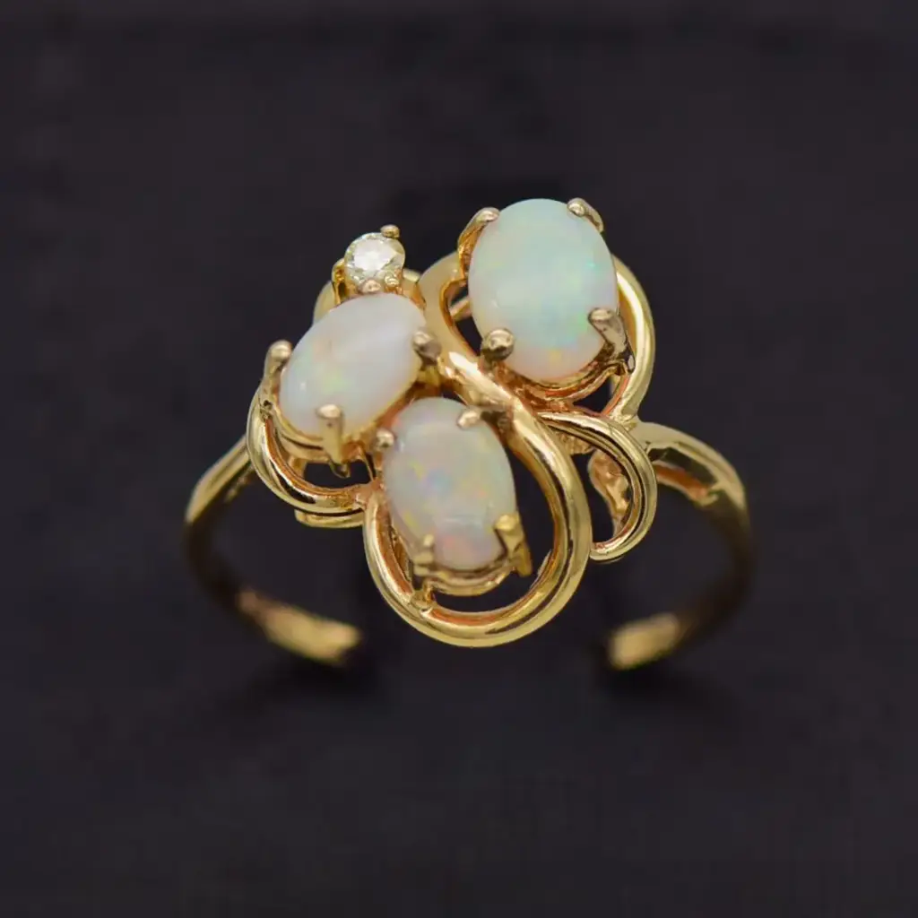 14ct Yellow Gold Dress Ring