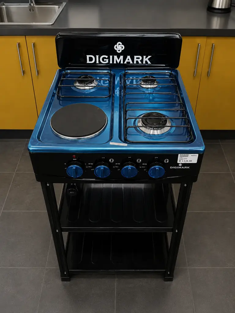 Digimark Dgme701 Combination Gas & Electric Stove – Second Hand - View 2