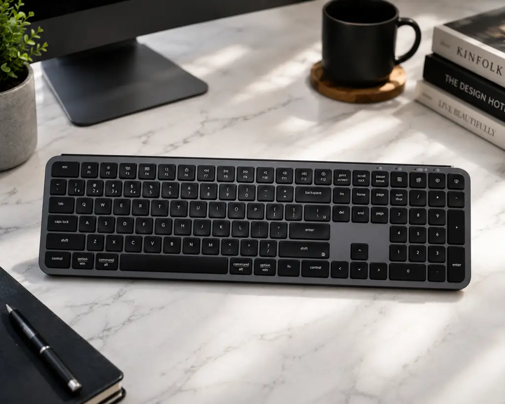 Keychron B6 Pro Ultra-Slim Wireless Keyboard (100%)