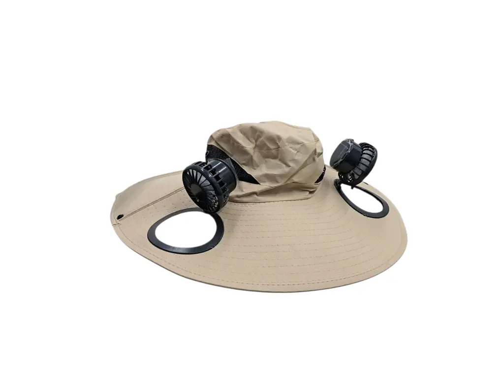 Solar Fan Hat - View 2