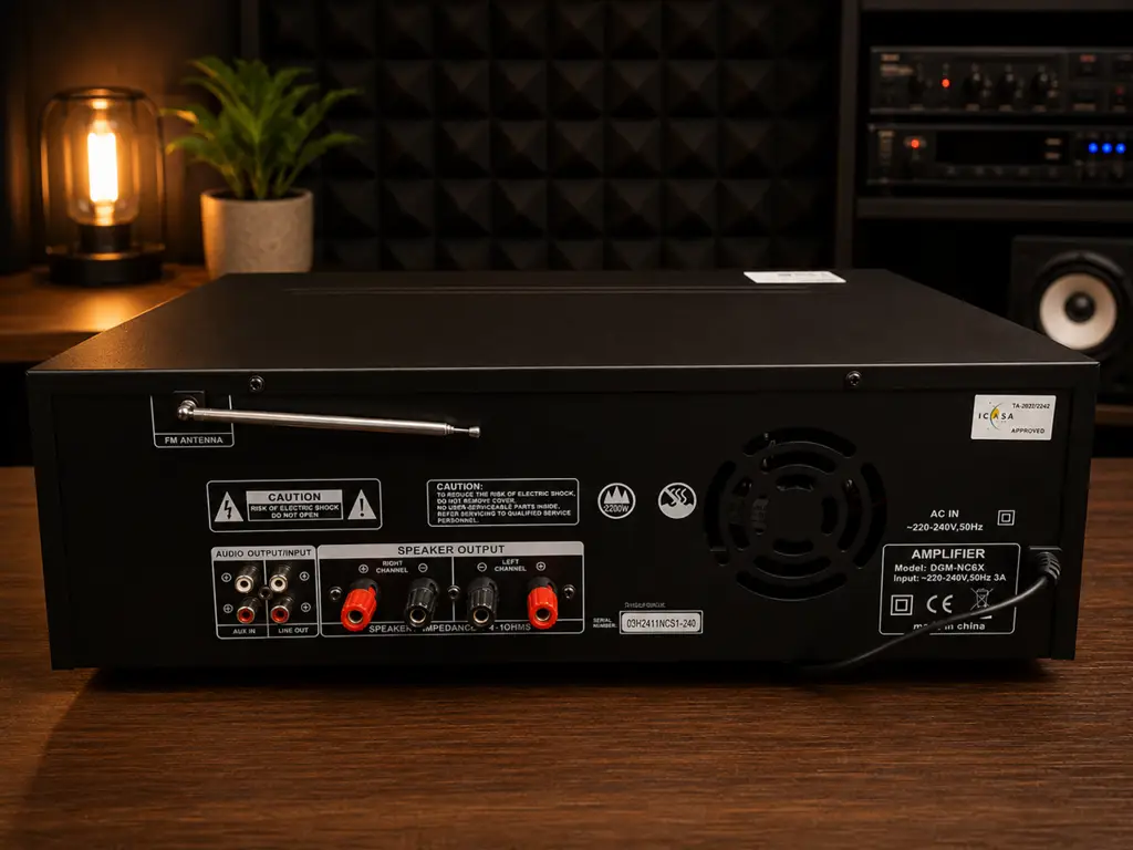 Digimark Dgm-Nc61 Digital Karaoke Stereo Power Amplifier - View 2