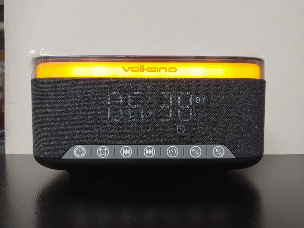 Volkano Radiant Speaker Arlam Clock With Wireless Charging - View 2