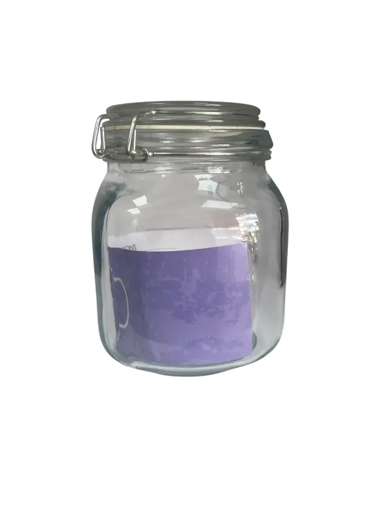 Storage Jar With Clip Lid - View 2