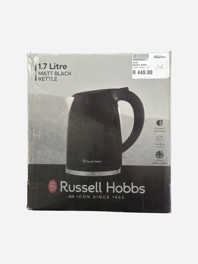 Russell Hobbs 1.7L Kettle - Matt Black