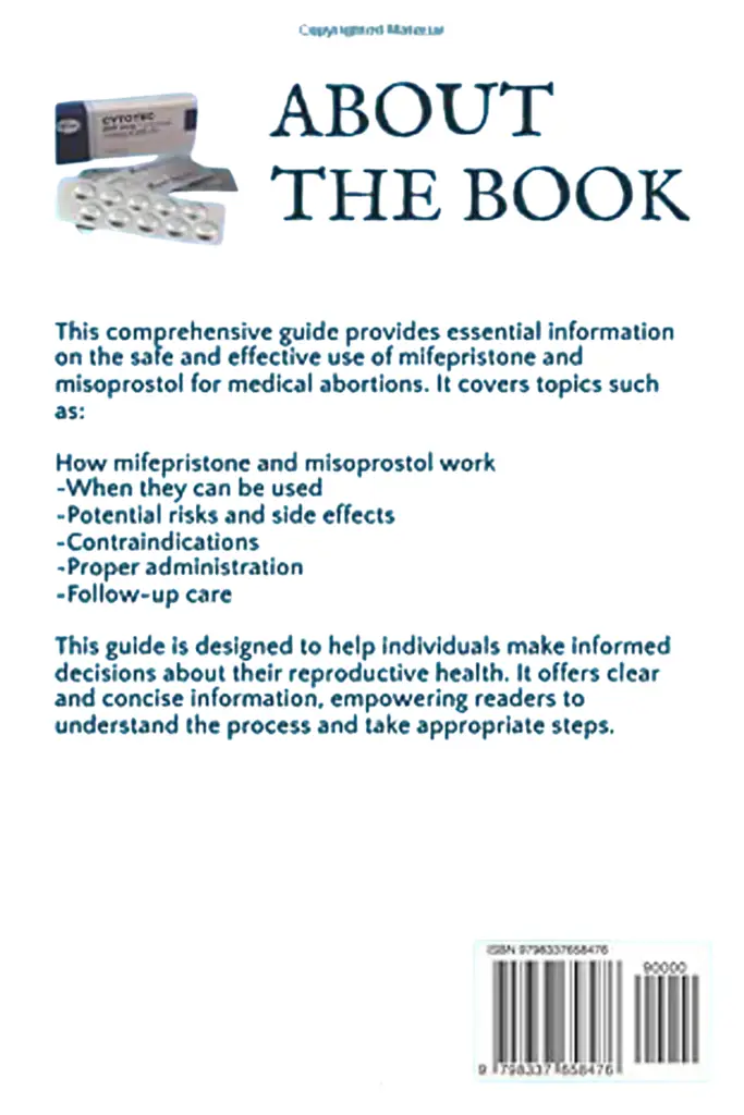 Cytotec And Mifepristone User Guide Book - View 2