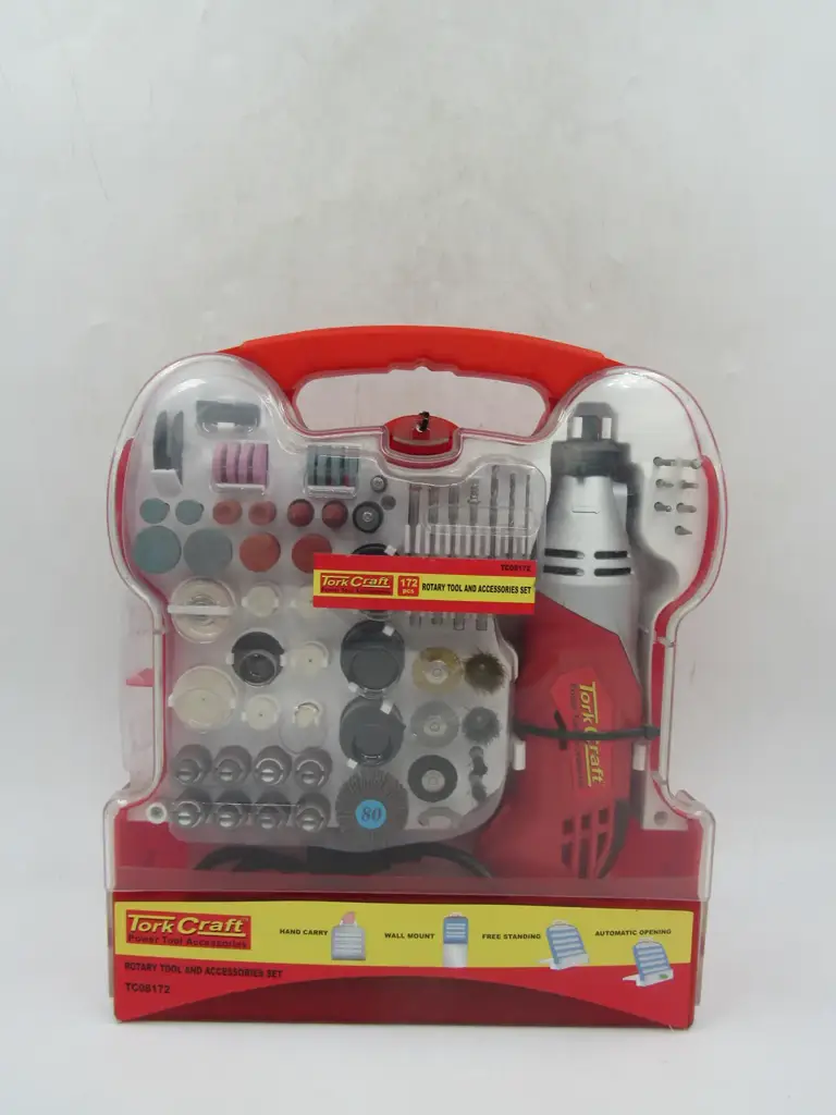 Tork Craft Rotary Tool Set