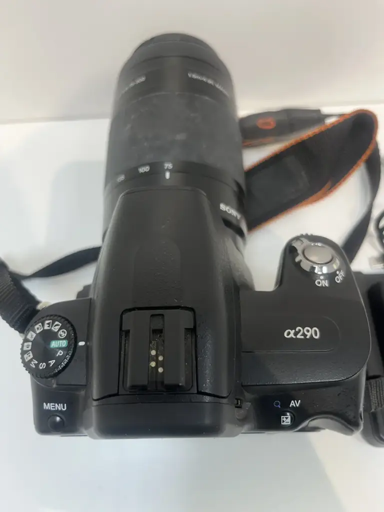 Sony Alpha A290l 14.2 Mp Digital Slr Camera Plus 4.5-5.6/75-300 Lens - View 2