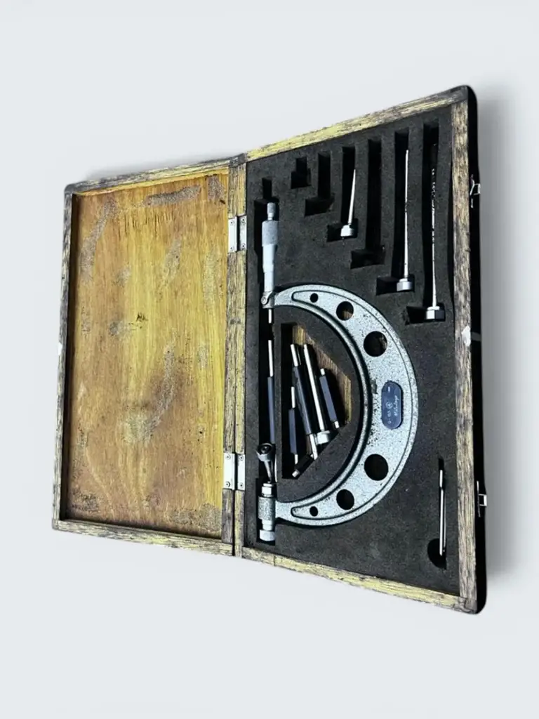 Mitutoyo 0–150Mm Outside Micrometer Set - View 2