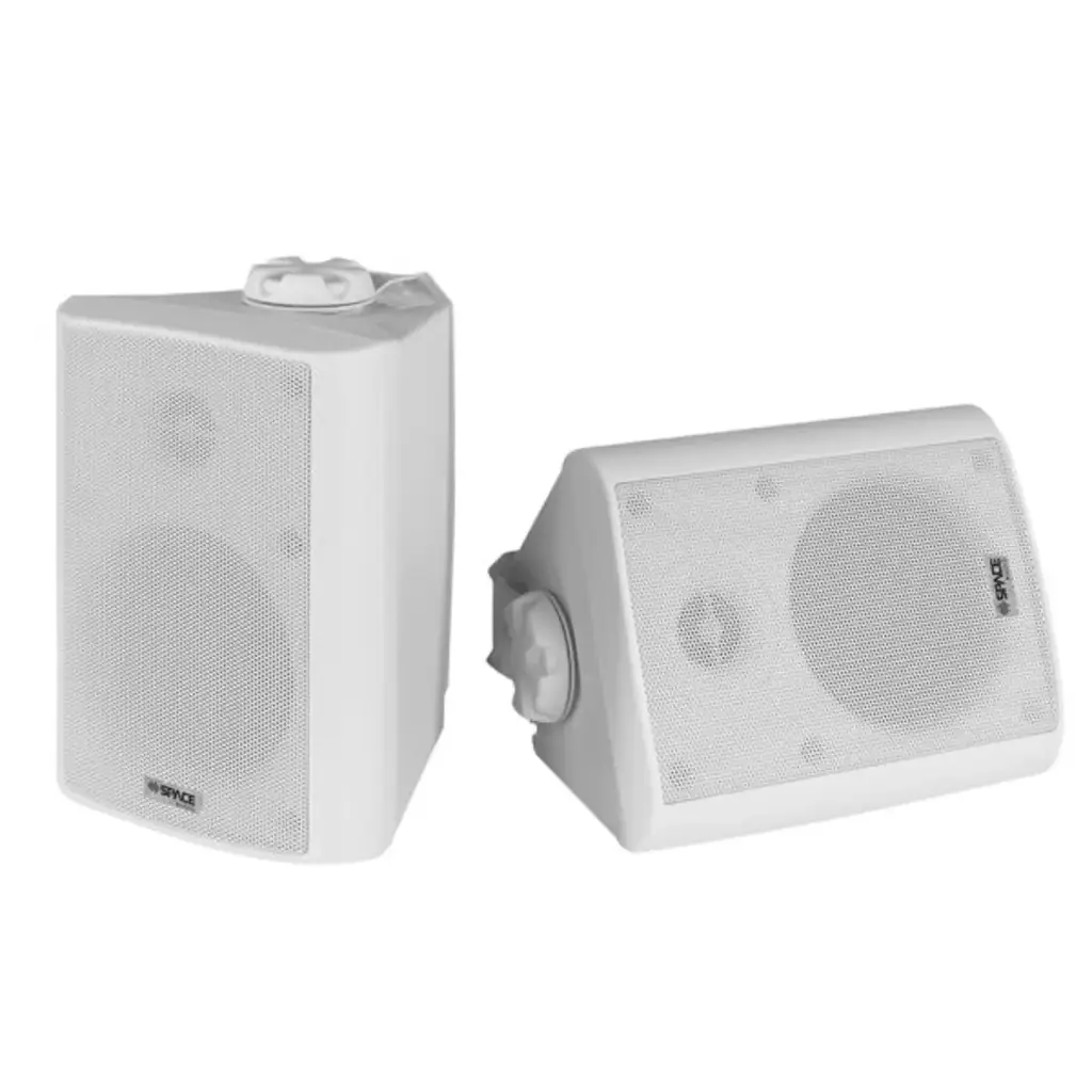 Space Audio Sp01-W Series Surround Sound Speakers Pair (White) - View 2
