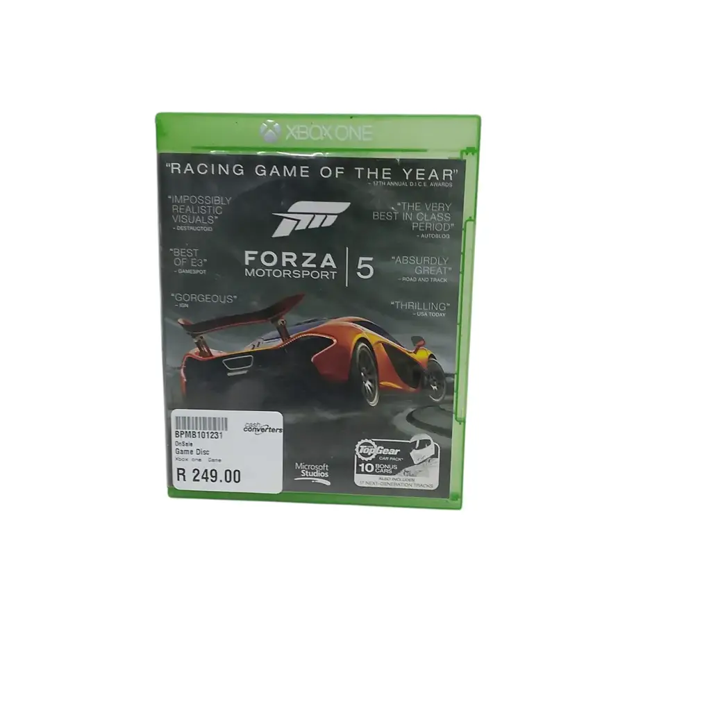 Xbox One Forza Motorsport 5
