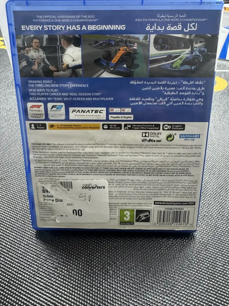 F1 2021 Ps5 Game