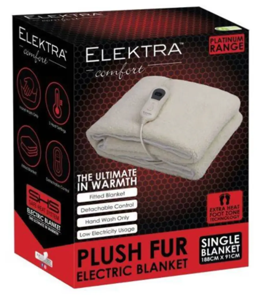 Elektra Electric Blanket For Single Bed