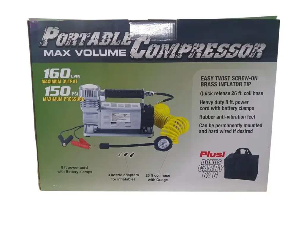 Mac Africa Portable Heavy Duty 12V Air Compressor - View 2