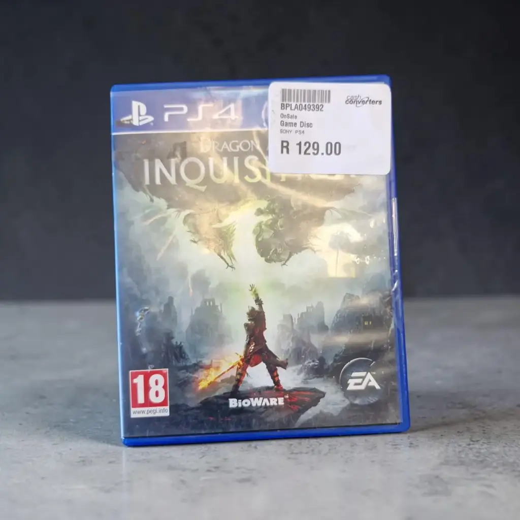 Sony Ps4 Dragon Age Inquition Game Disc