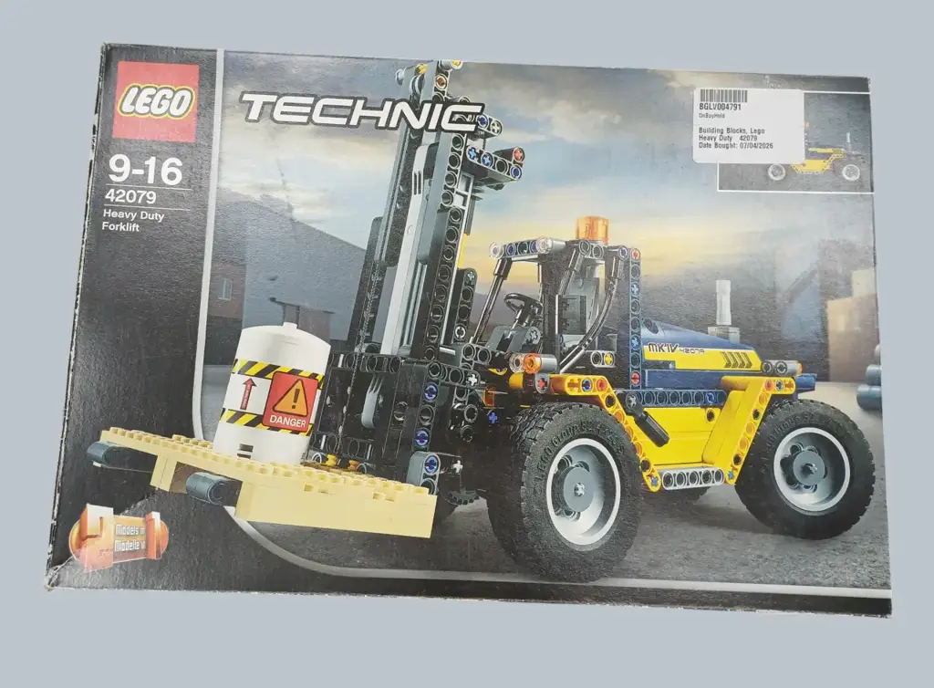 Heavy Duty Forklift Lego 42079