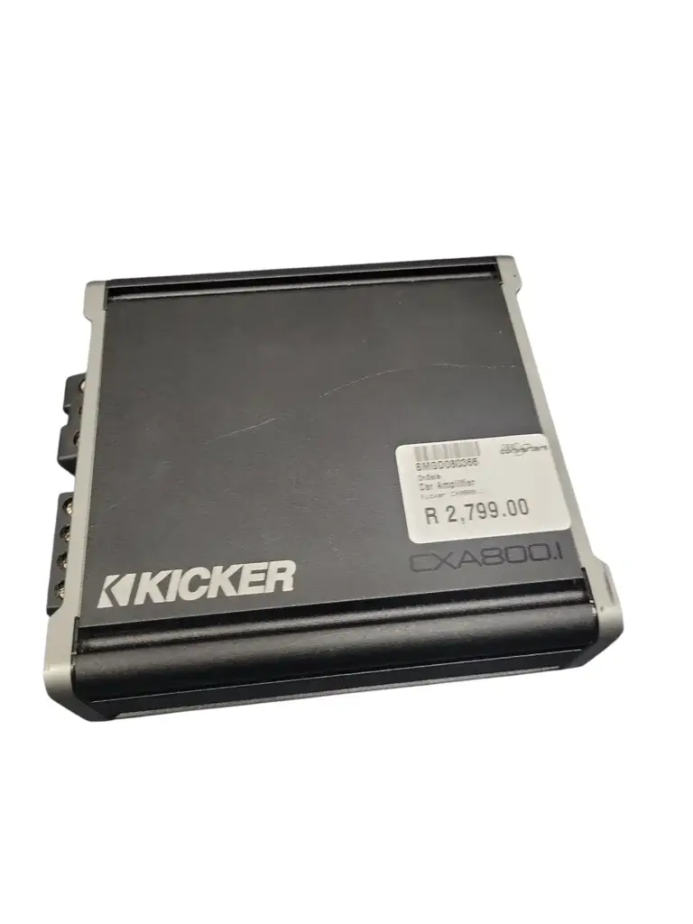 Kicker Cxa800.1 Car Amplifier - View 3
