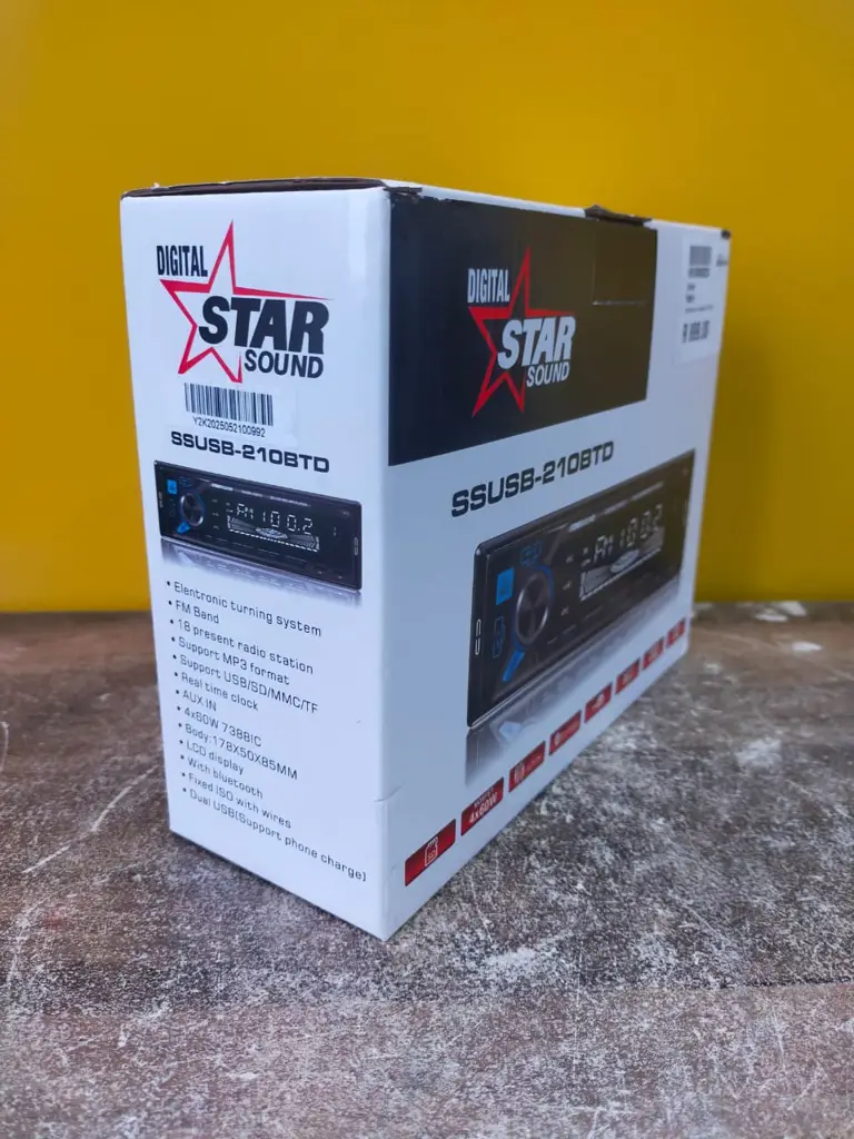 Digital Starsound Ssusb-210Btd Car Radio - View 3