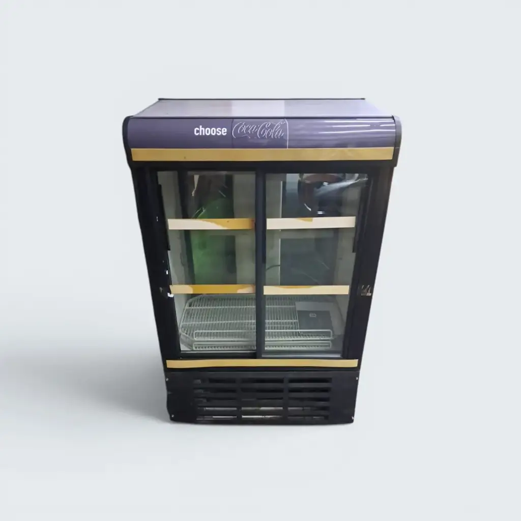 Coca-Cola Double Glass Door Beverage Fridge - View 2