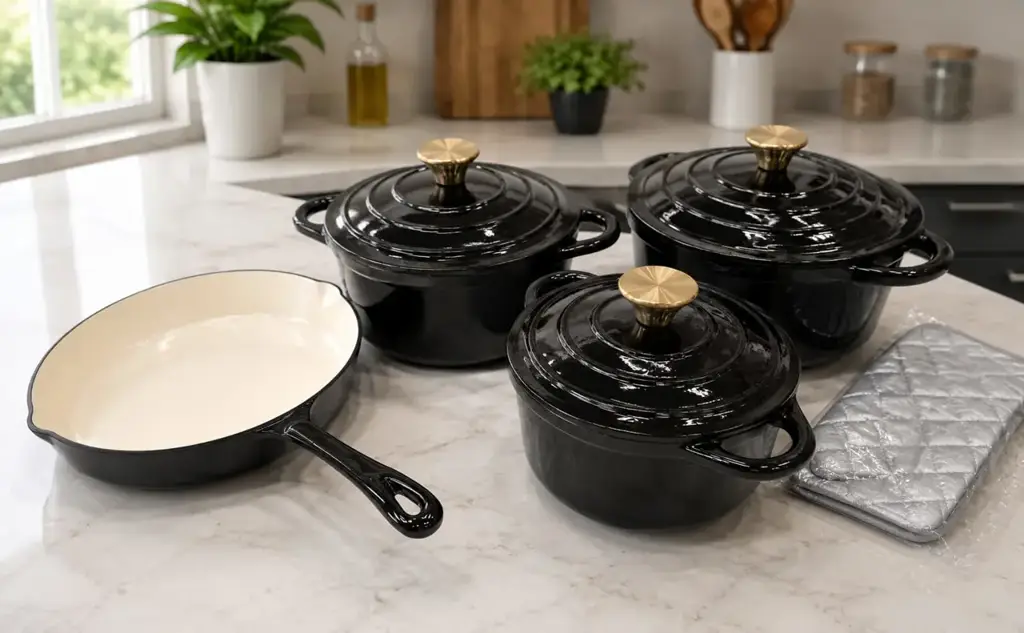 7-Piece Cast Iron Cookware Set