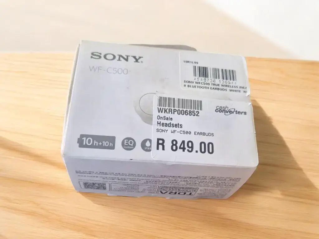 Sony Wf-C500 Tws Earphones White