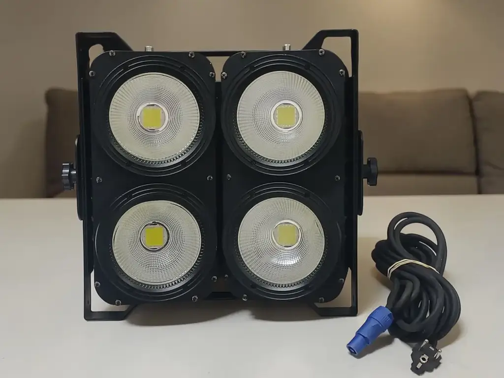 4X 100W Cob Led Par Lights