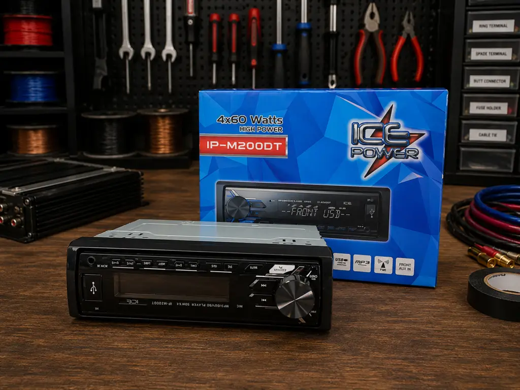 Ice Power Ip-M200dt Car Stereo Head Unit