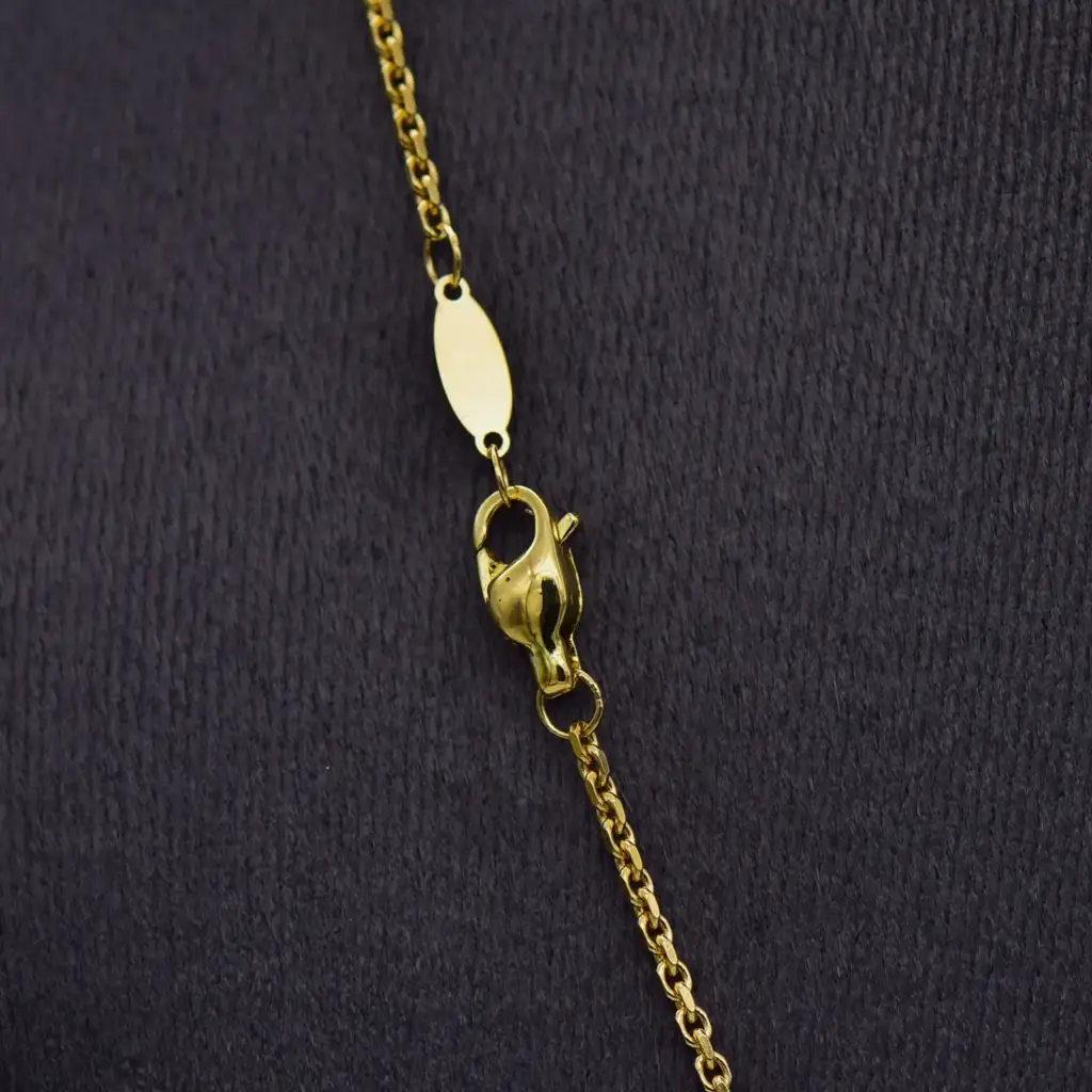 18Ct Yellow Gold Chain Anchor-Link - View 3