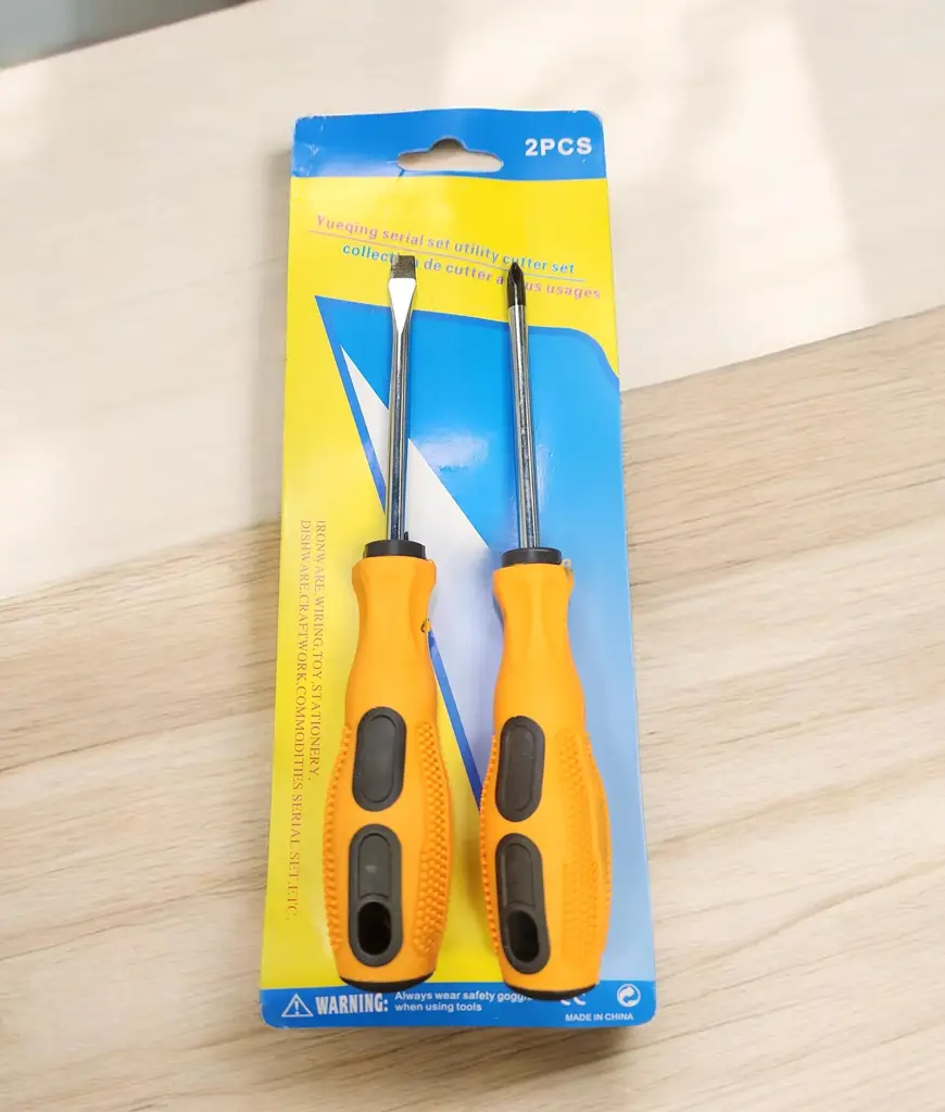 Flat And Star 2Pc Set Screw Driver